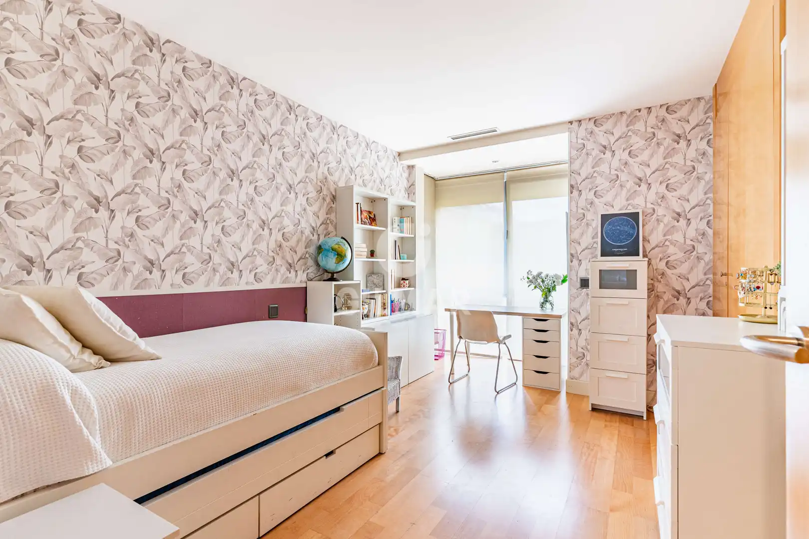 Schlafzimmer von Maisonette zum Verkauf in Madrid mit Heizung, Privatgarten und Abstellraum