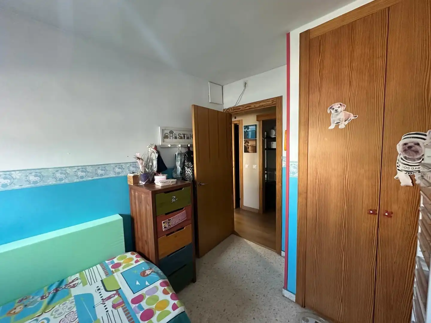 Bedroom of Flat for sale in Jerez de la Frontera  with Air Conditioner, Private garden and Parquet flooring