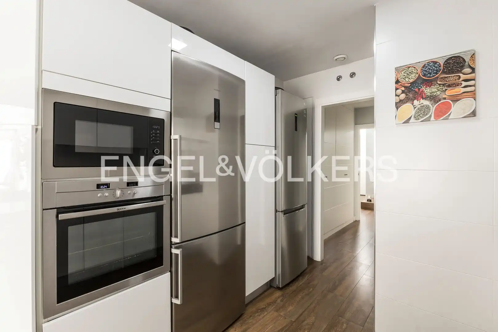 Kitchen of Detached homes for rent in Madrid  with Air Conditioner, Heating and Private garden