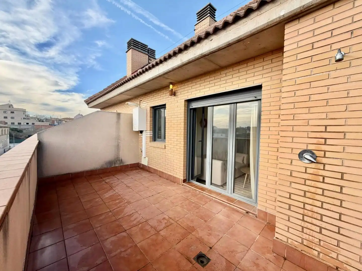 Terraza de Piso en venta en Villanueva de Gállego con Terraza, Trastero y Amueblado