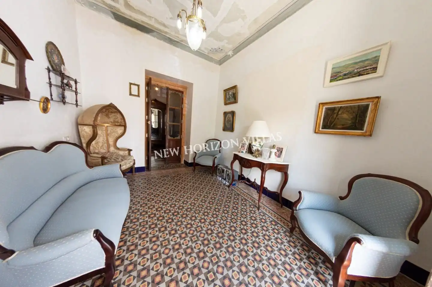 Sala de estar de Casa o chalet en venta en Albox con Aire acondicionado