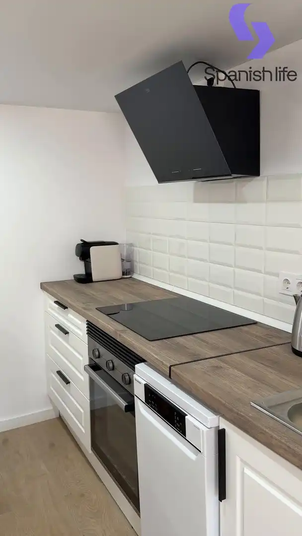 Cocina de Apartamento en venta en Benidorm con Amueblado