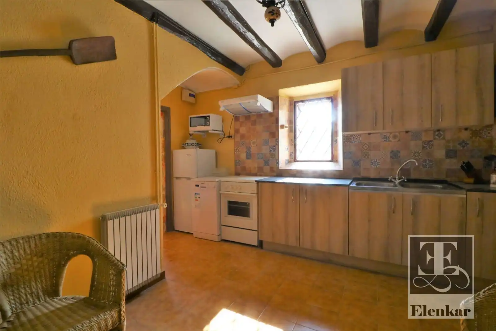 Cuina de Casa o xalet en venda en Castellví de la Marca amb Aire condicionat, Calefacció i Jardí privat