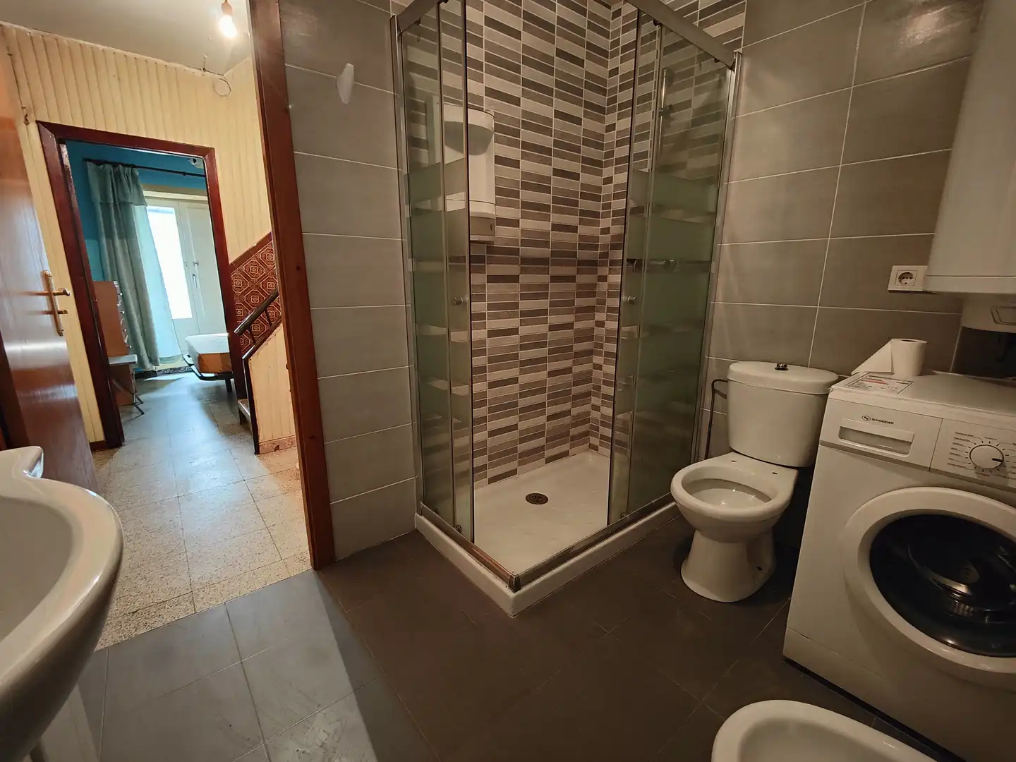 Baño de Casa adosada en venta en Rianxo con Terraza