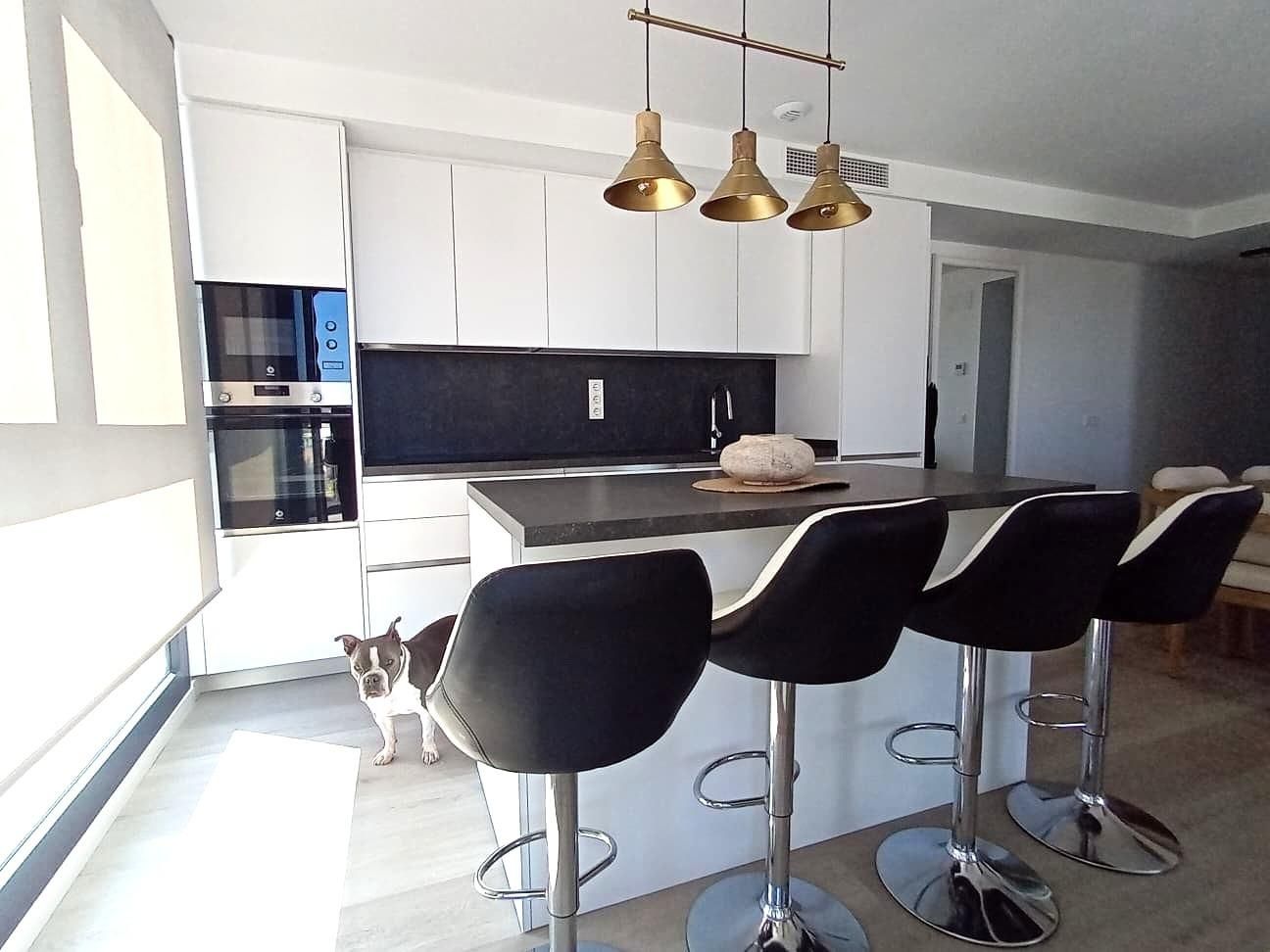 Kitchen of Flat to rent in Torremolinos  with Air Conditioner, Heating and Private garden