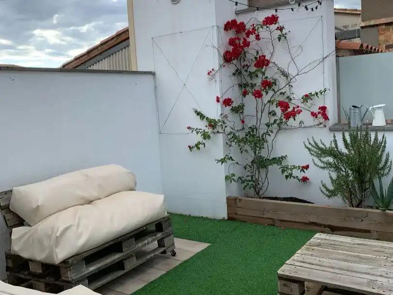 Terrassa de Pis de lloguer en Girona Capital amb Aire condicionat, Terrassa i Balcó