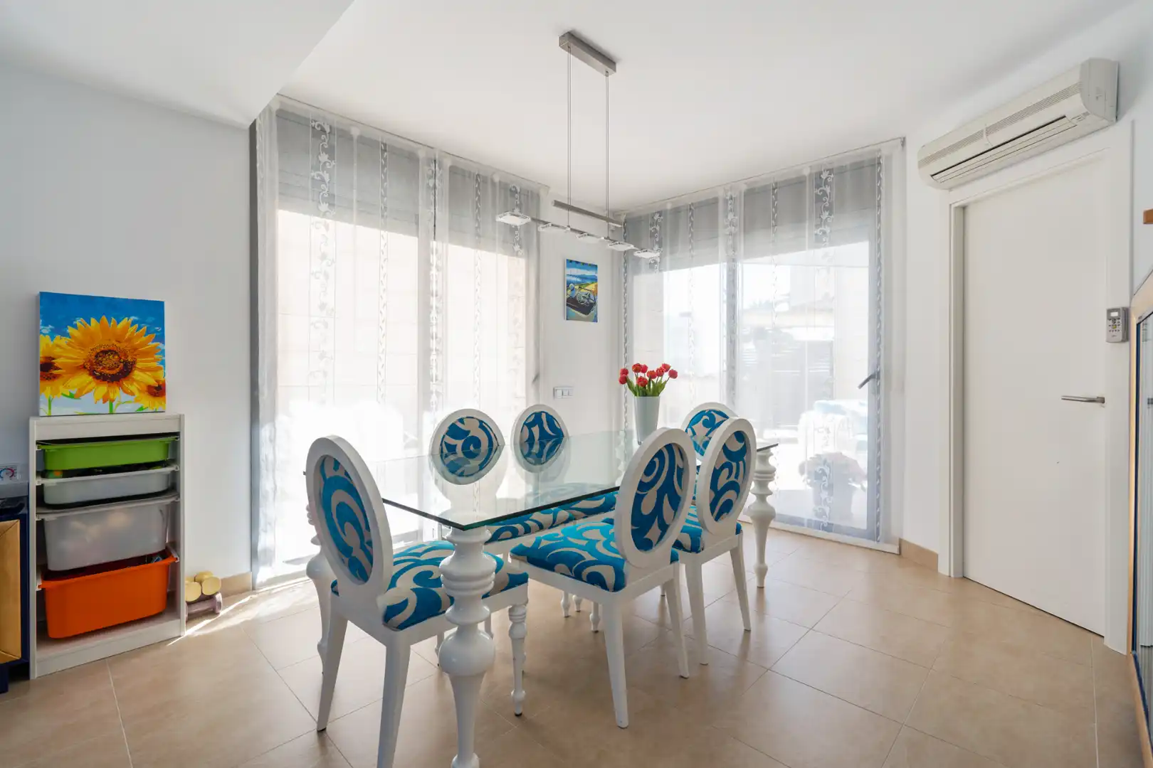 Comedor de Casa adosada en venta en Torredembarra con Aire acondicionado, Calefacción y Parquet