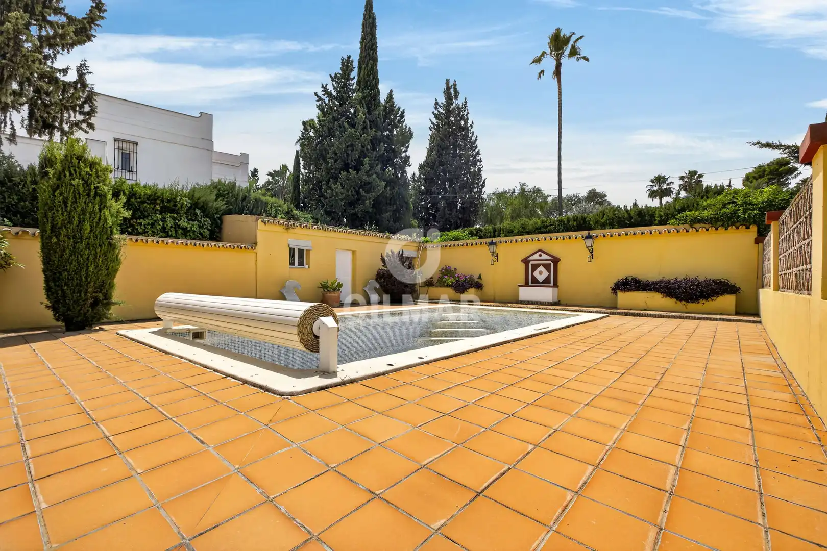 Garden of Houses for sale in Tomares  with Heating, Private garden and Swimming Pool