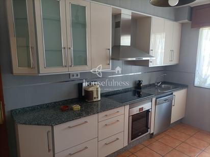 Kitchen of Flat for sale in Ferrol  with Heating, Parquet flooring and Storage room