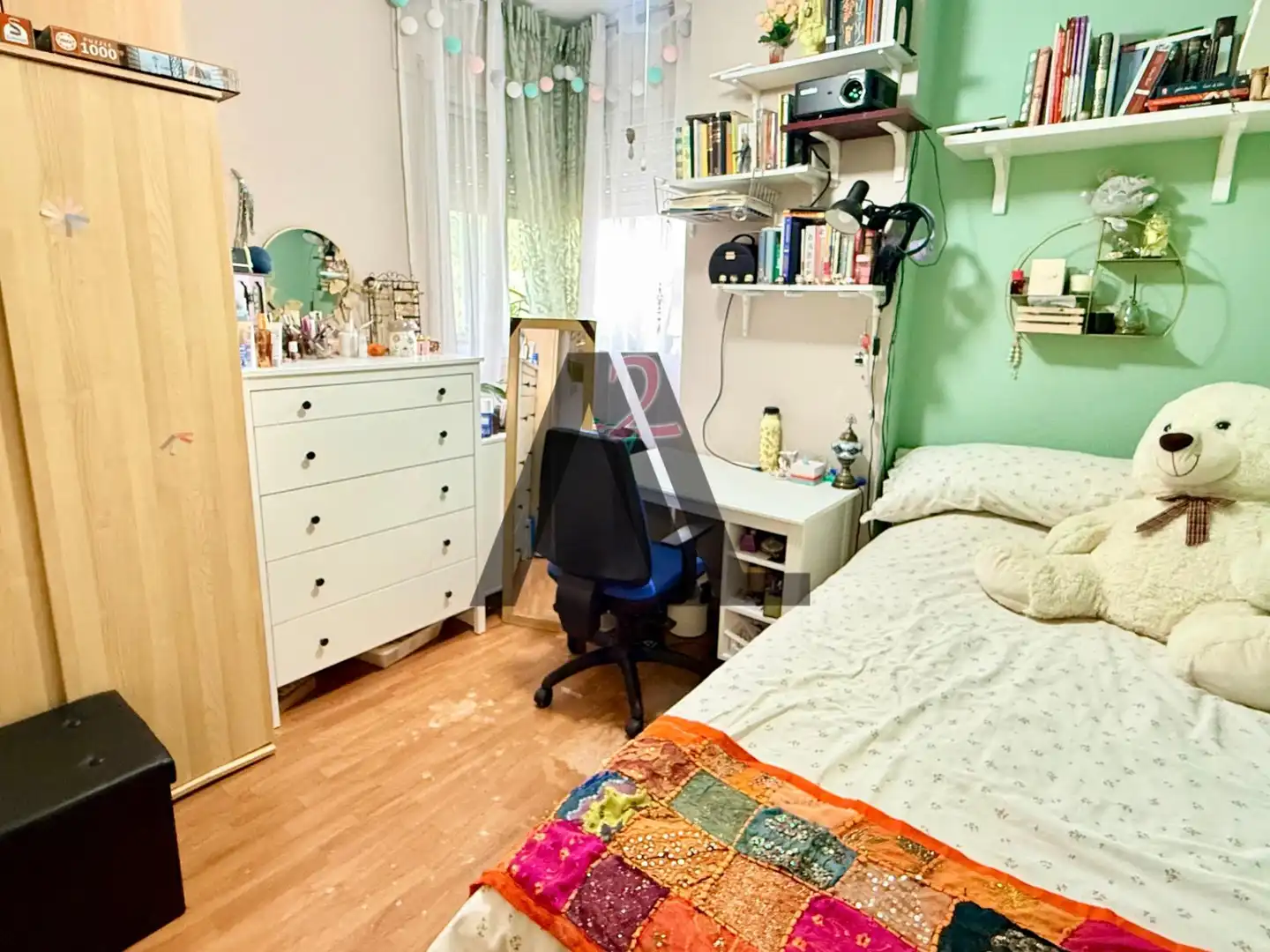 Schlafzimmer von Wohnung zum Verkauf in Madrid mit Heizung