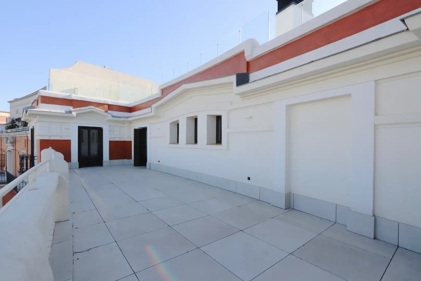 Vista exterior de Ático en venta en Madrid con Aire acondicionado, Calefacción y Jardín privado