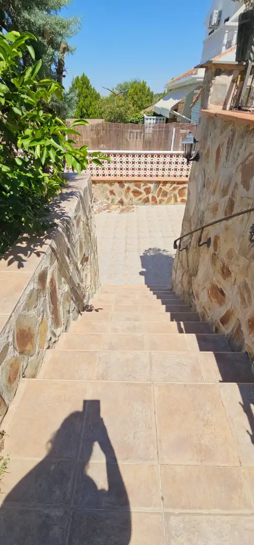 Terrassa de Casa o xalet en venda en Puertollano amb Aire condicionat, Calefacció i Jardí privat