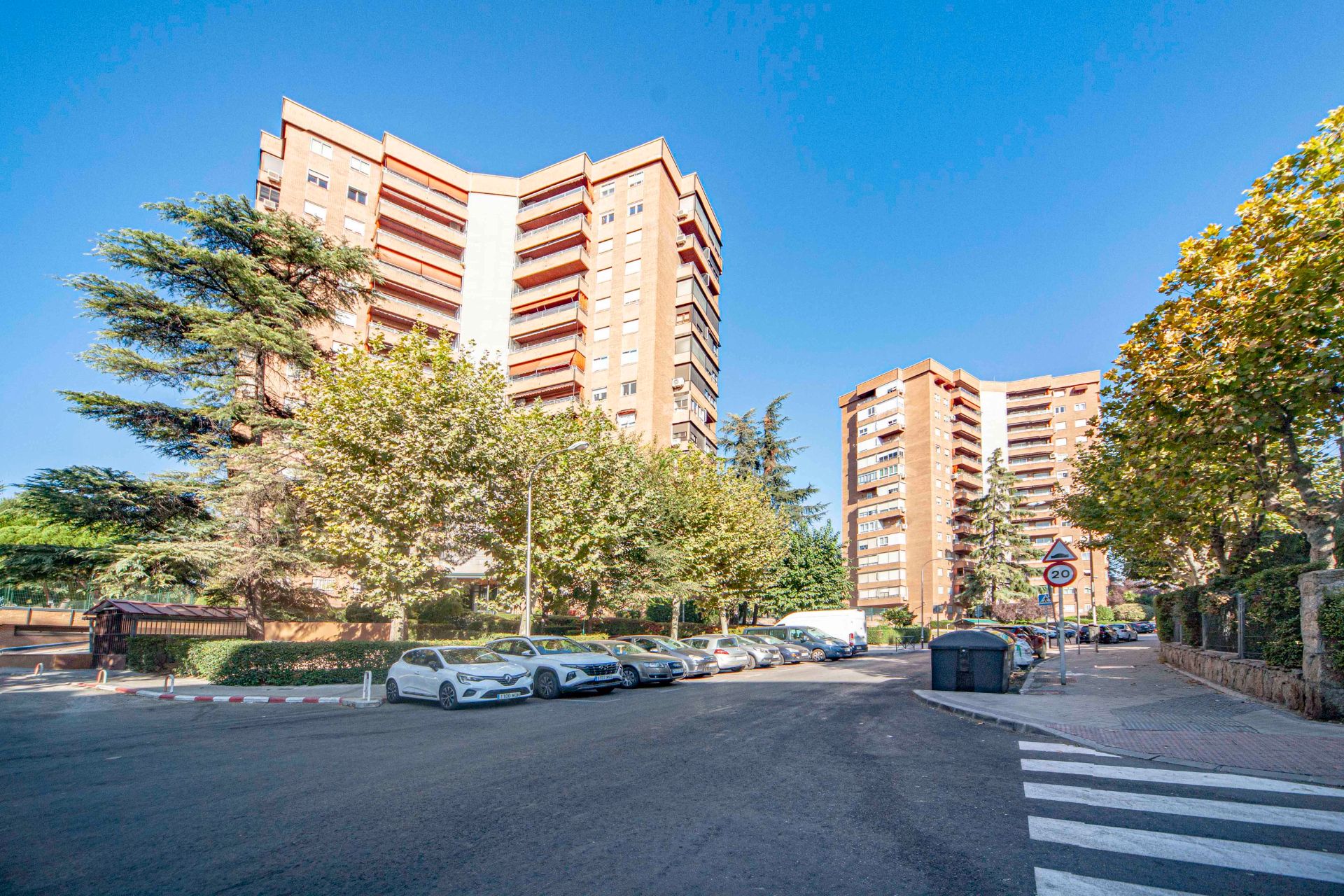 Vista exterior de Pis en venda en  Madrid Capital amb Aire condicionat, Calefacció i Parquet
