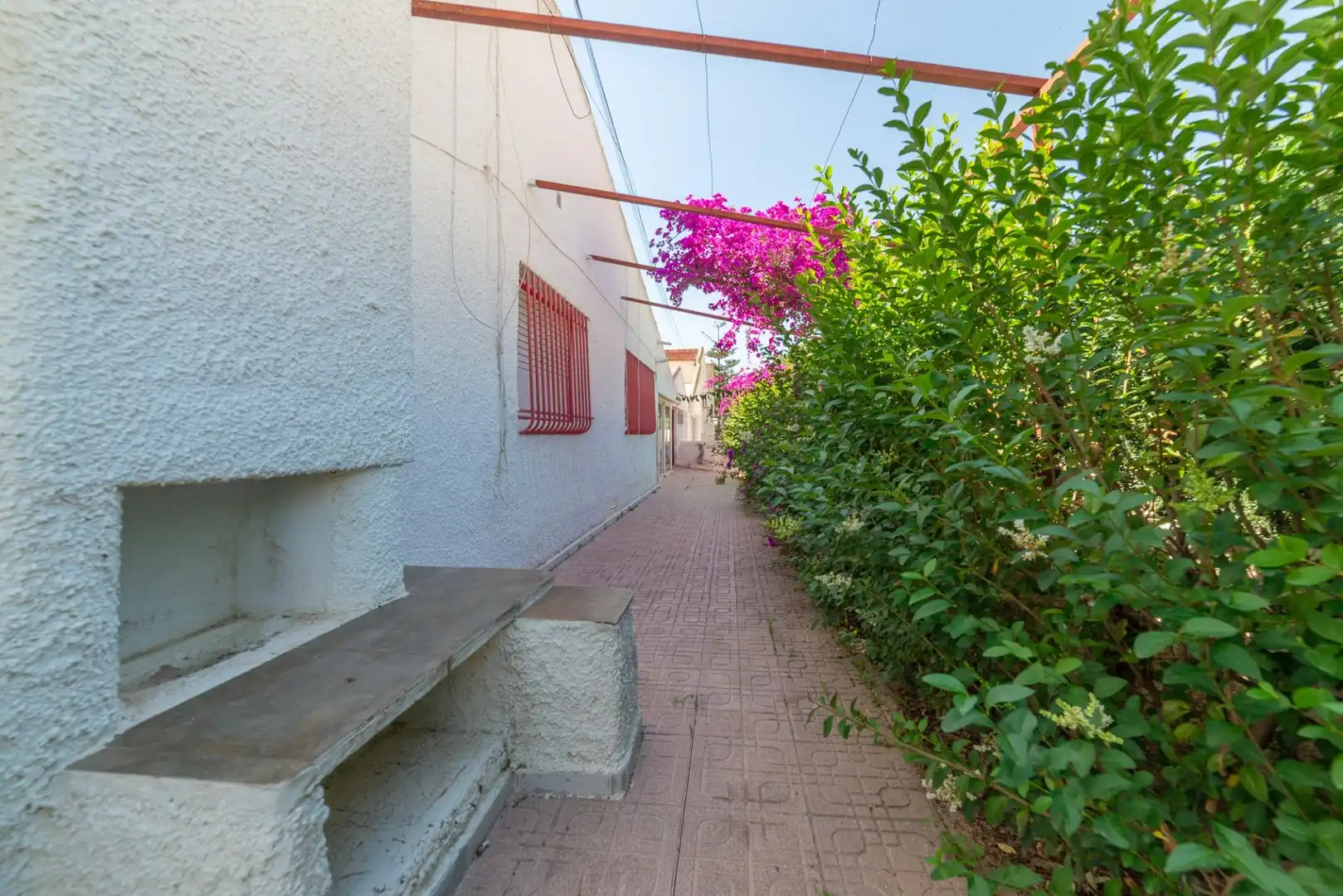 Vista exterior de Casa o xalet en venda en San Javier amb Calefacció, Jardí privat i Terrassa