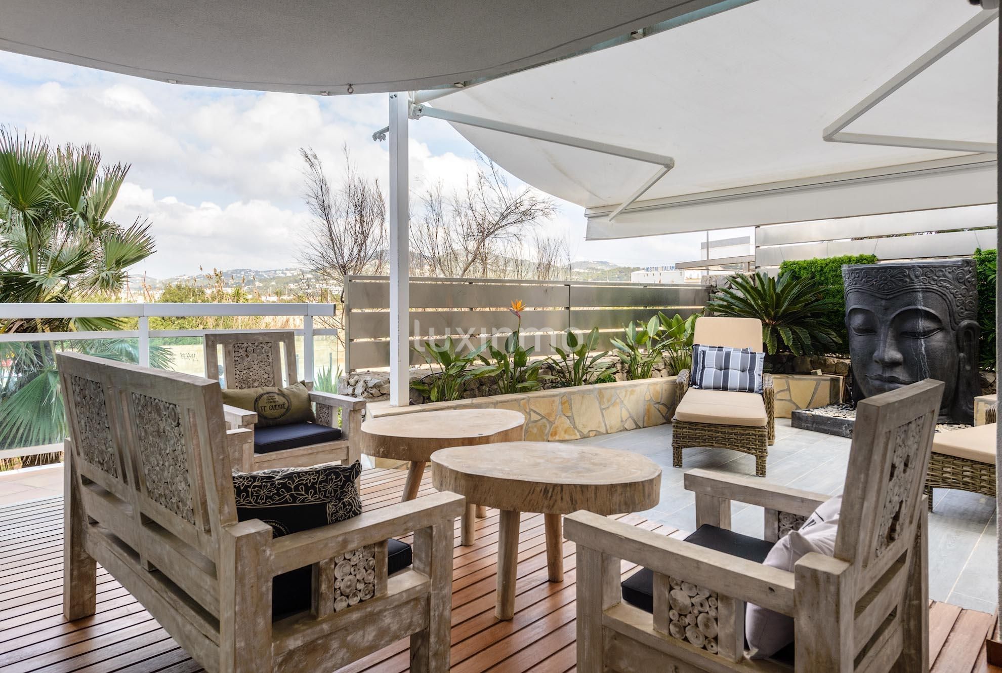 Terrace of Planta baja for sale in Eivissa  with Air Conditioner, Private garden and Terrace