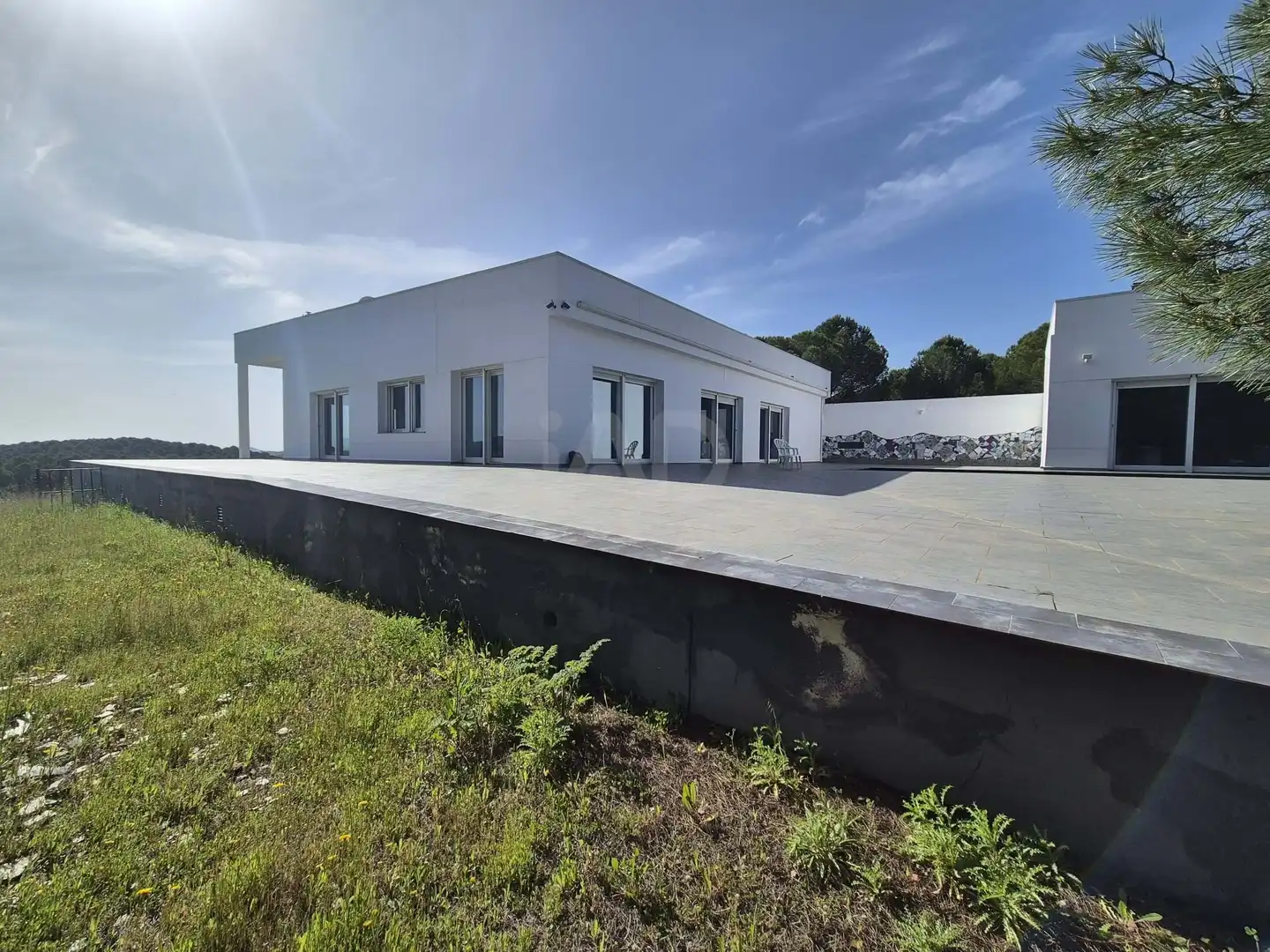 Vista exterior de Casa o chalet en venta en Alburquerque con Calefacción y Piscina