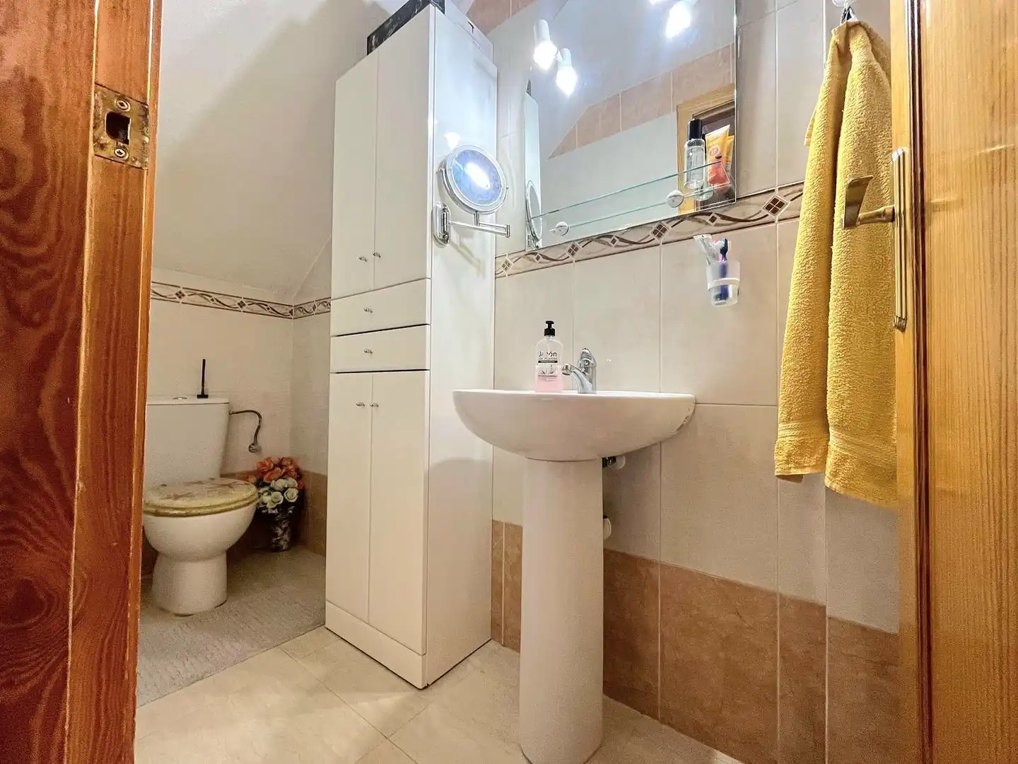 Baño de Casa adosada en venta en Rojales con Aire acondicionado, Jardín privado y Terraza