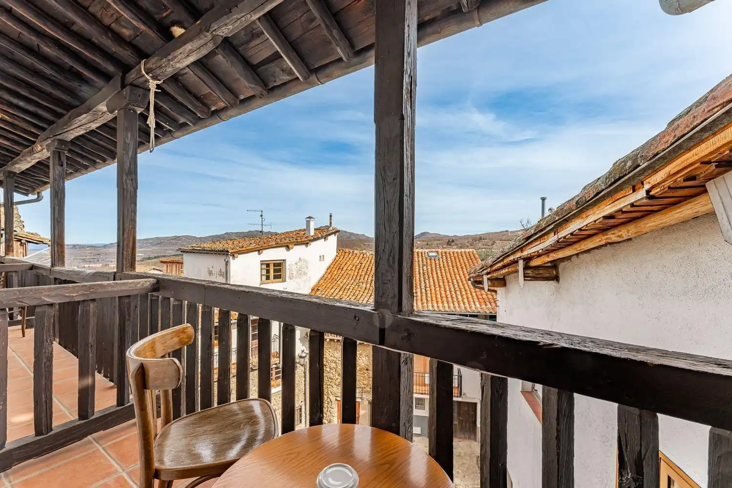 Terrassa de Finca rústica en venda en Candelario amb Calefacció, Jardí privat i Terrassa