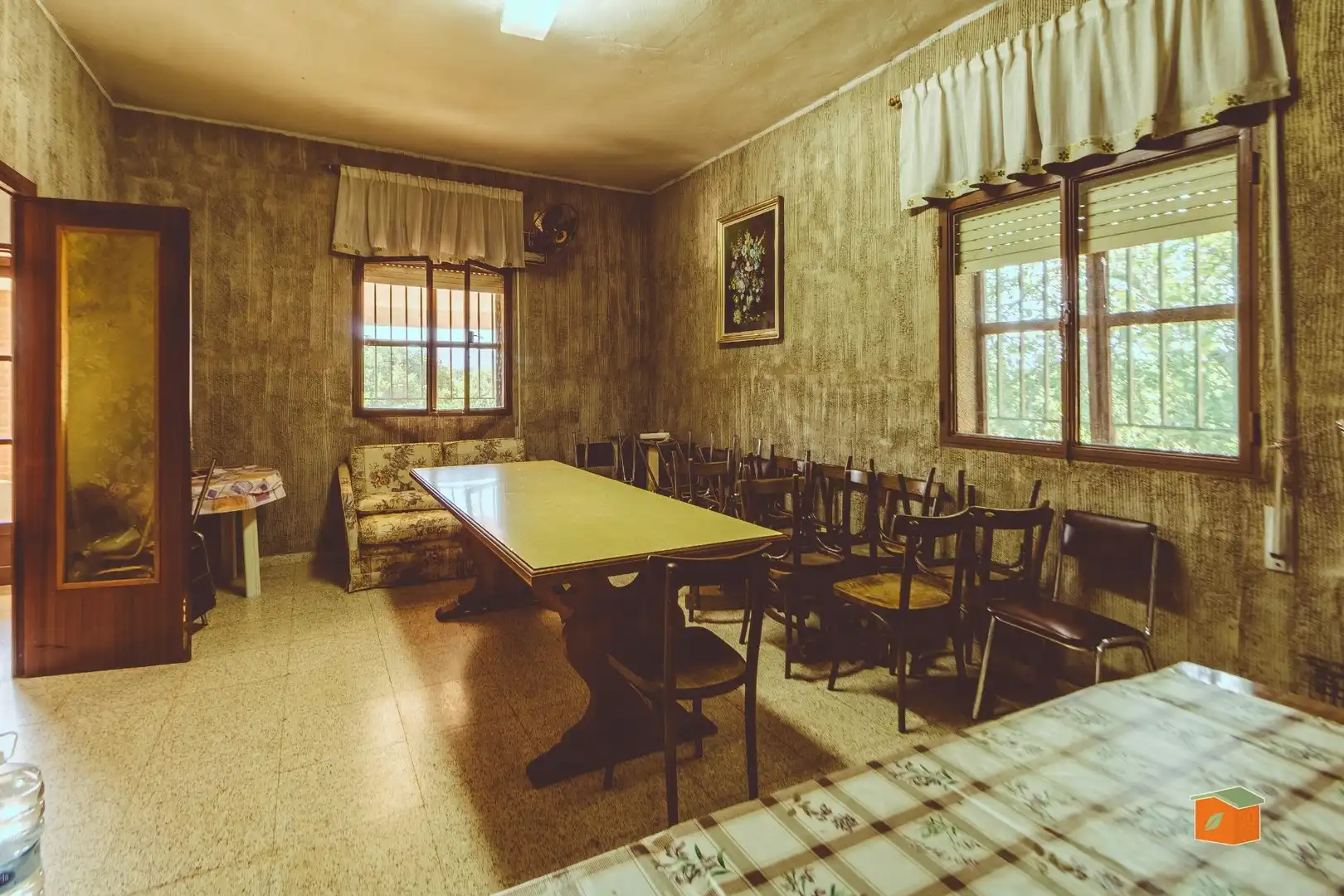 Comedor de Finca rústica en venta en Santa Bàrbara con Trastero y Amueblado