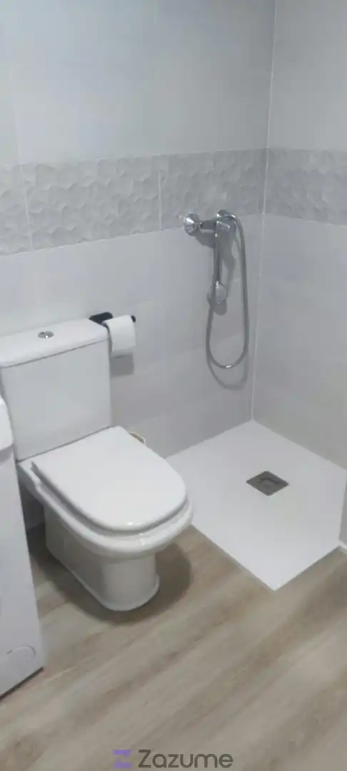 Bathroom of Flat for rent in Roquetas de Mar  with Air Conditioner, Heating and Terrace