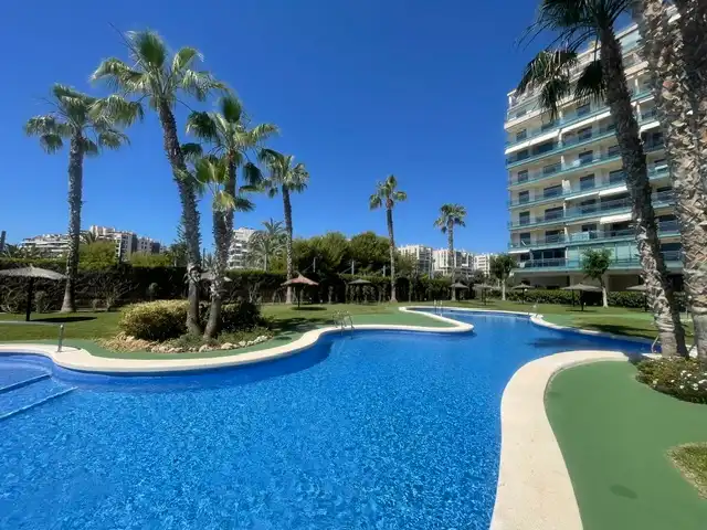 Swimming pool of Attic for rent in Alicante / Alacant  with Air Conditioner, Heating and Terrace
