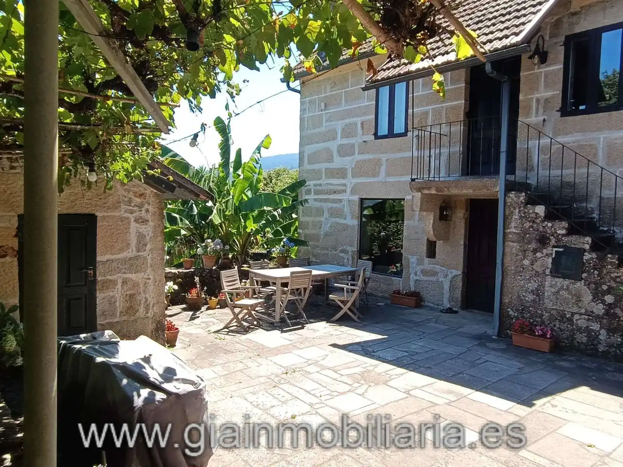 Terraza de Casa o chalet en venta en Mondariz con Calefacción, Jardín privado y Terraza
