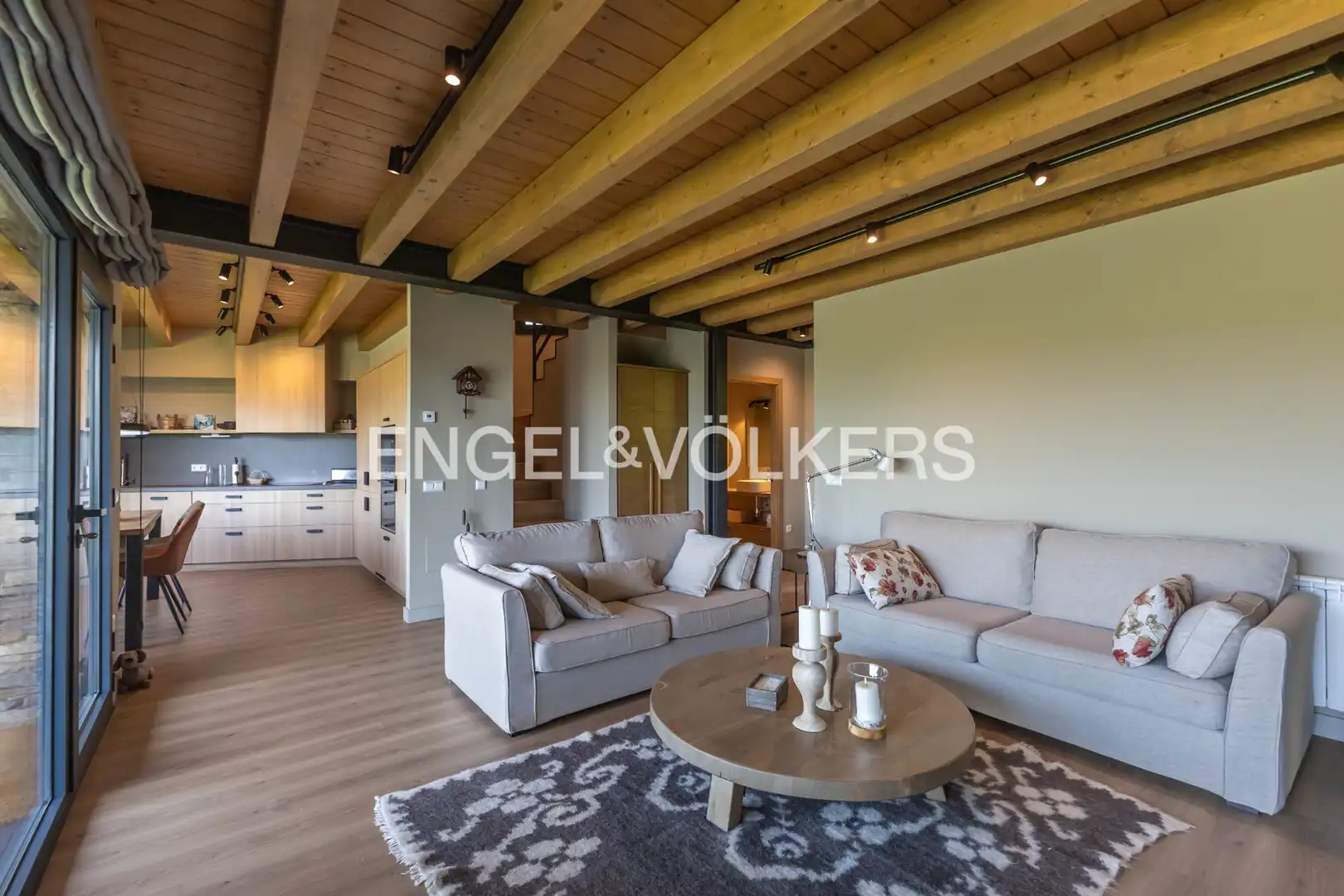 Sala d'estar de Casa o xalet en venda en Ger amb Calefacció, Jardí privat i Parquet