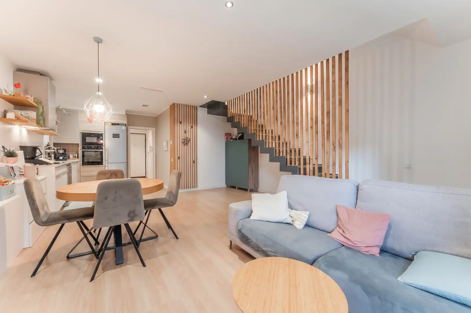 Sala de estar de Planta baja en venta en L'Ametlla del Vallès con Aire acondicionado, Calefacción y Jardín privado