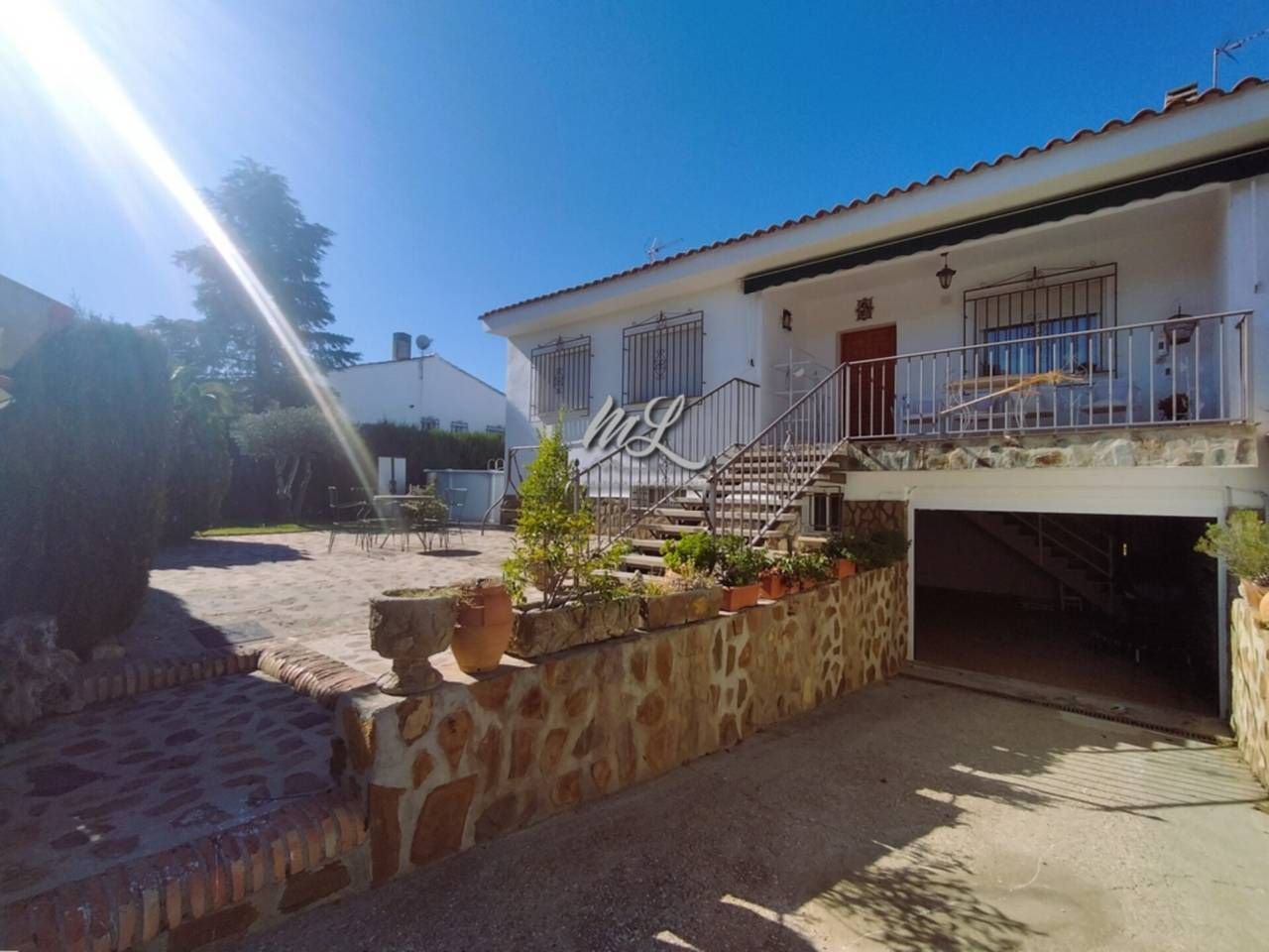 Exterior view of Single-family semi-detached for sale in Cobisa  with Private garden, Terrace and Swimming Pool