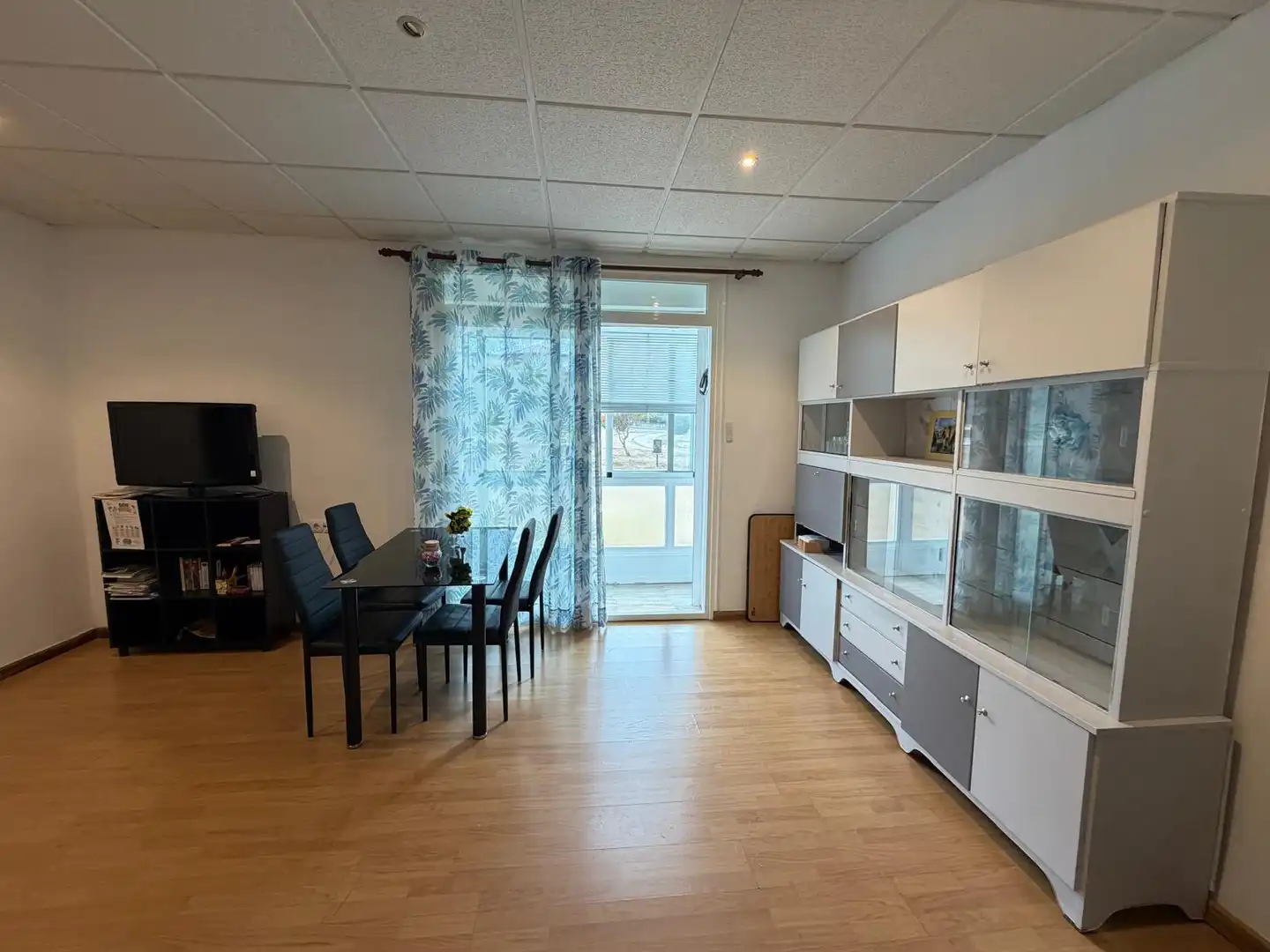 Living room of Flat for sale in A Pobra de Trives   with Heating, Furnished and Oven