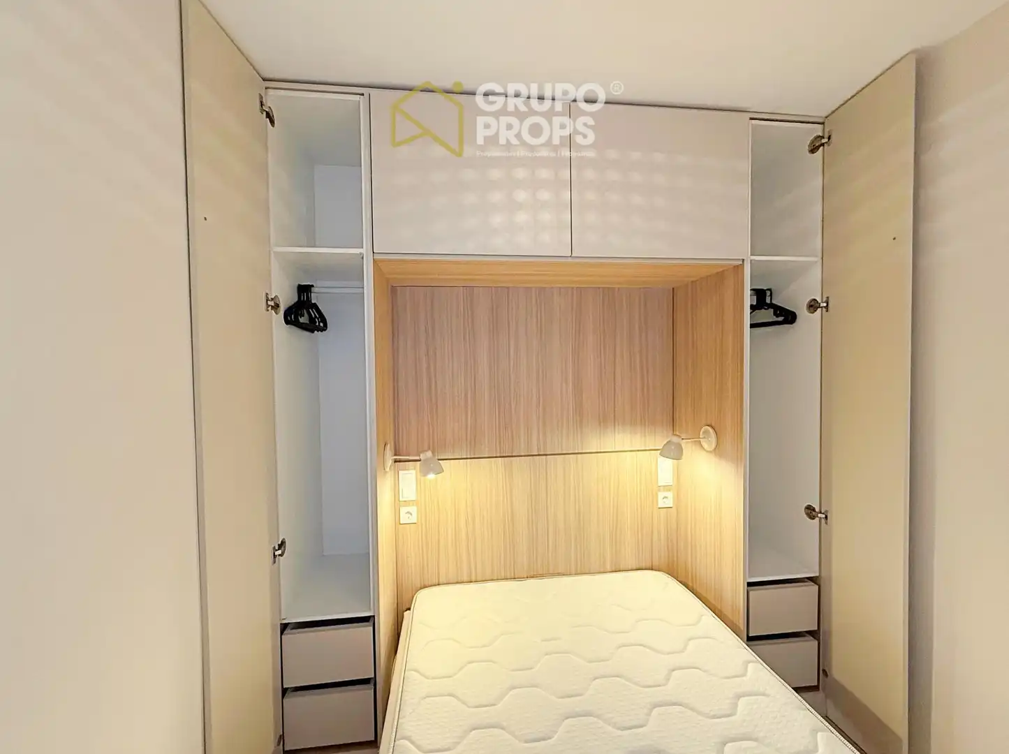 Schlafzimmer von Wohnungen zur Miete in Madrid mit Klimaanlage und Heizung