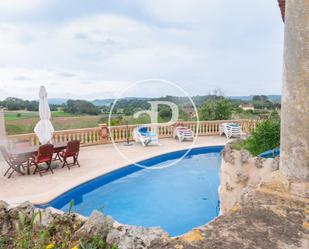 Swimming pool of House or chalet for sale in Lloret de Vistalegre  with Heating, Private garden and Storage room