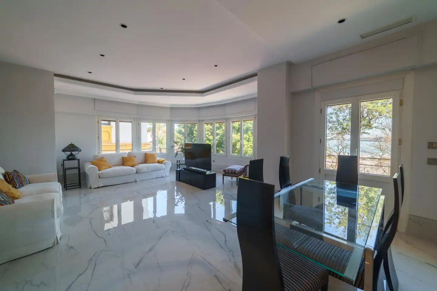 Living room of Flat for sale in Centro Histórico