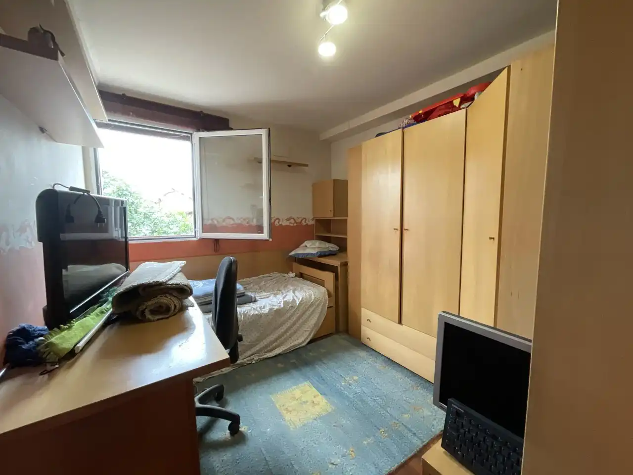 Schlafzimmer von Country house zum Verkauf in Ibrillos mit Heizung, Parkett und Terrasse