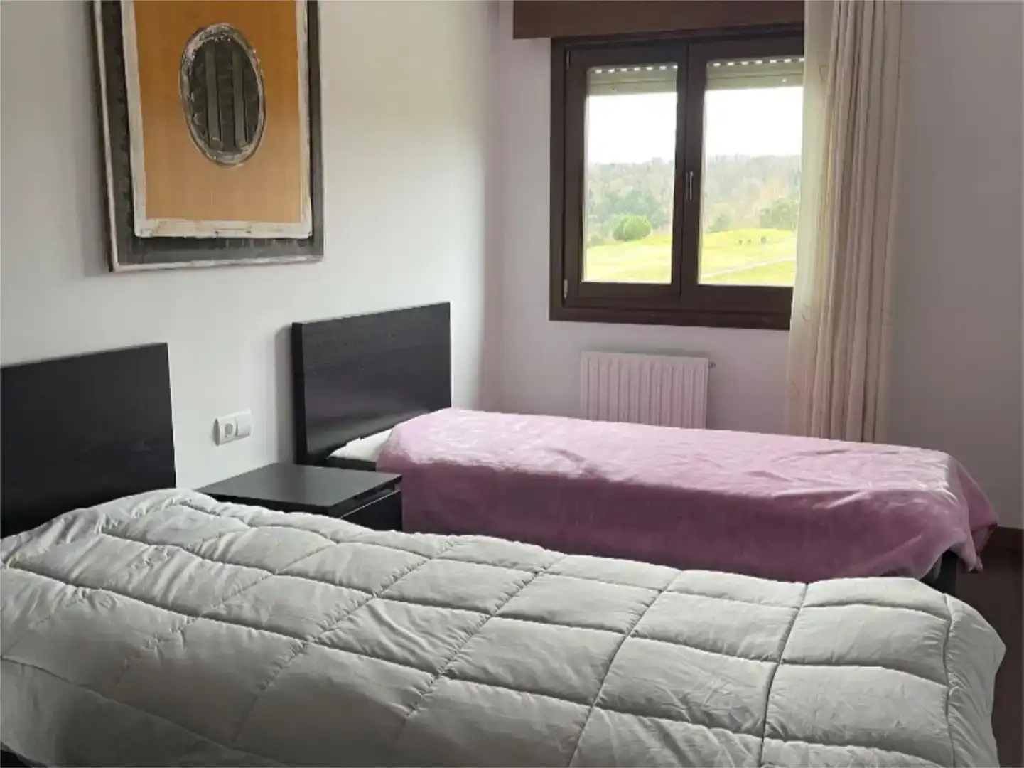 Bedroom of Flat for rent in Sojuela  with Private garden, Parquet flooring and Storage room
