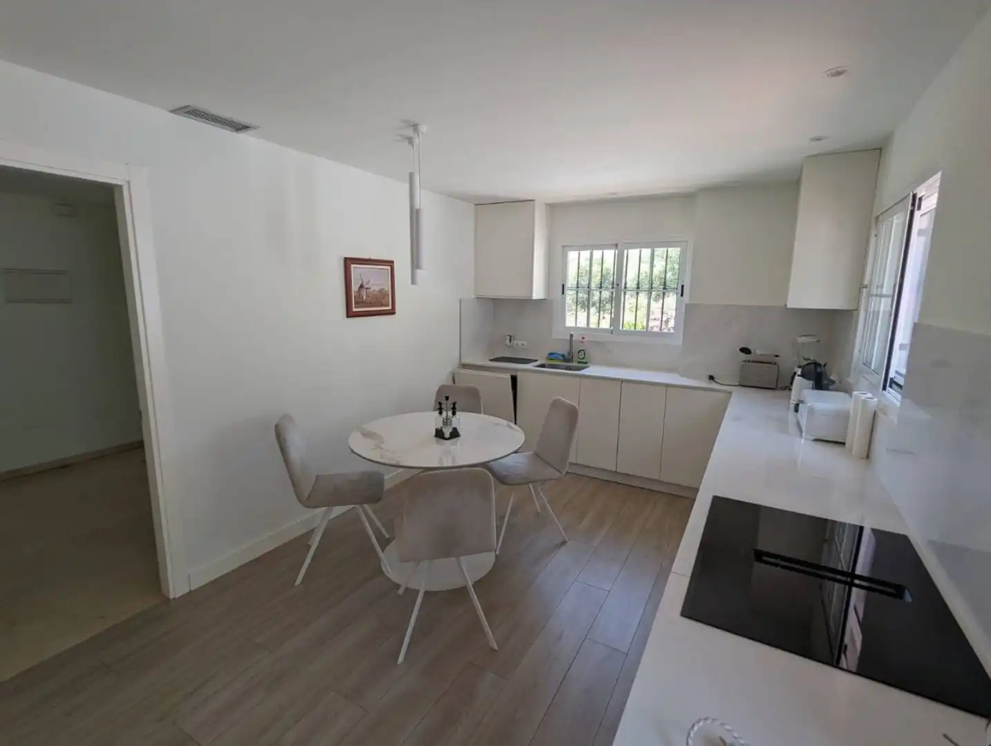 Cuina de Casa o xalet de lloguer en Marbella amb Terrassa