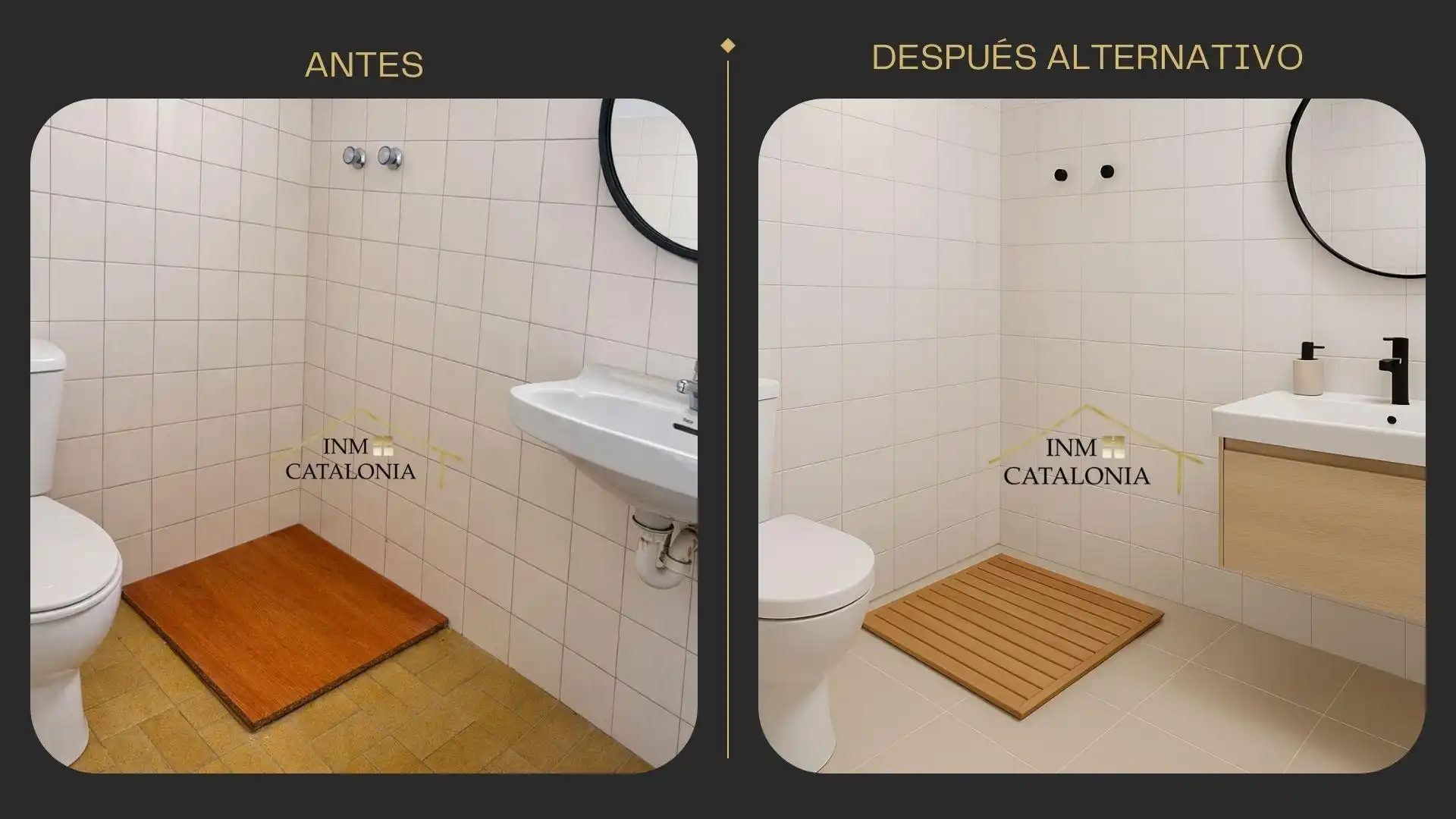 Bany de Local de lloguer en Terrassa