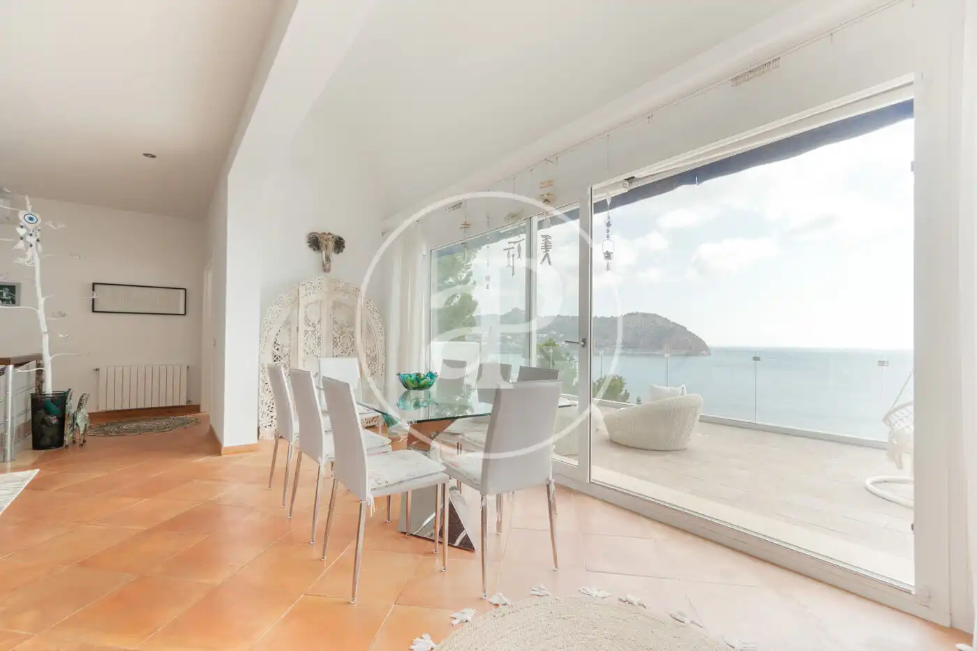 Comedor de Casa o chalet de alquiler en Capdepera con Aire acondicionado, Terraza y Piscina