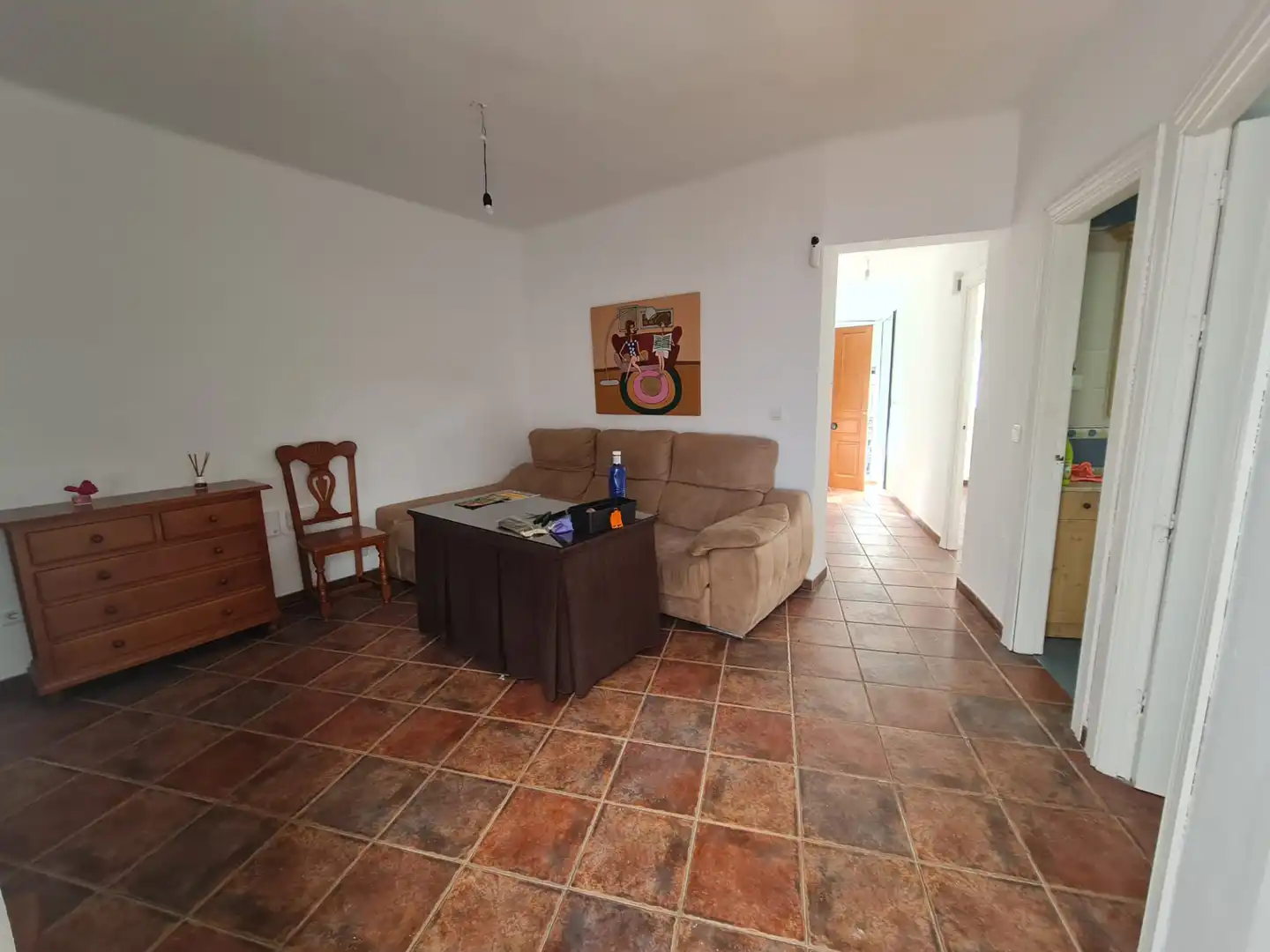 Sala d'estar de Apartament en venda en Torremolinos amb Aire condicionat, Terrassa i Moblat