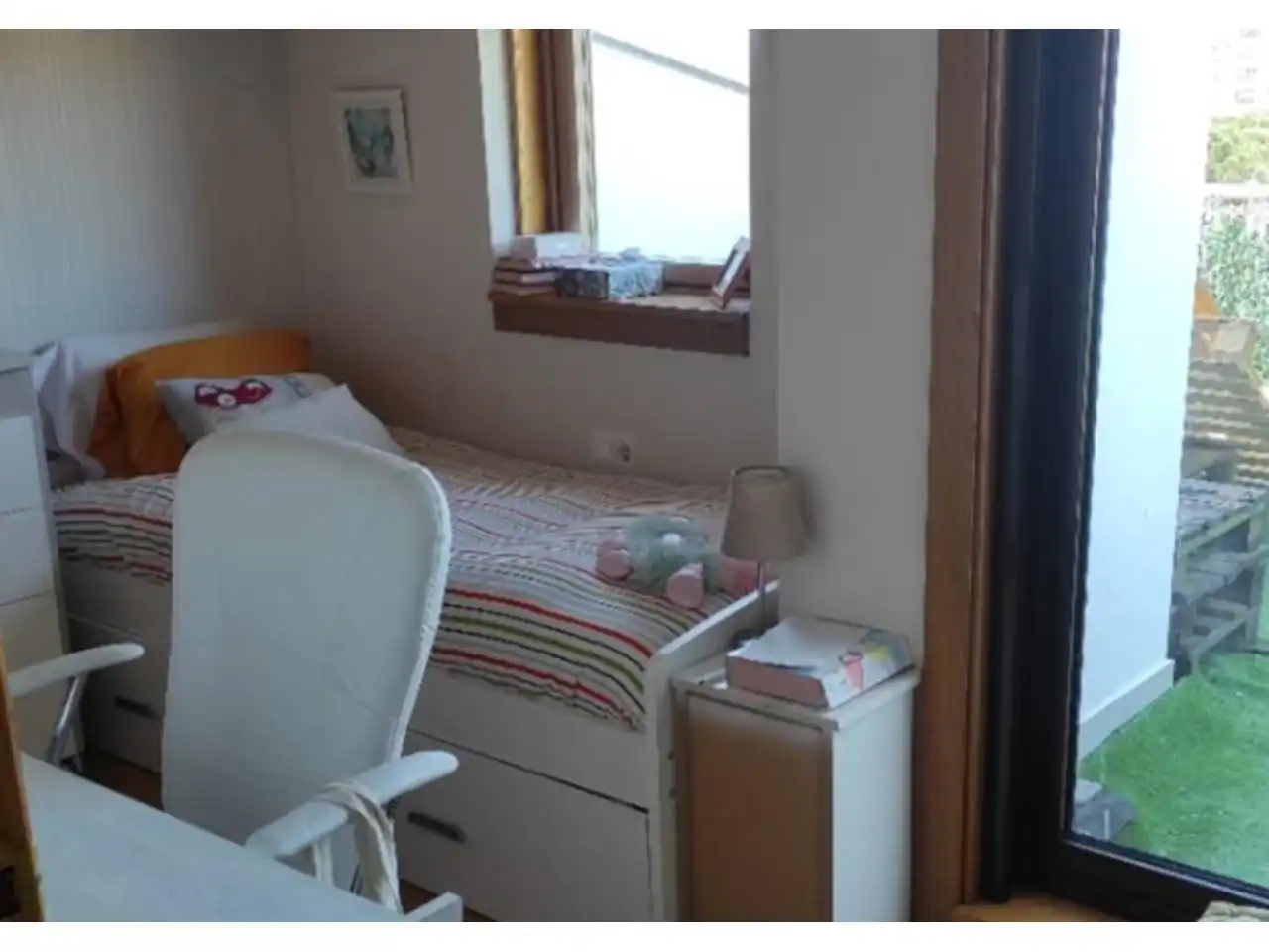 Schlafzimmer von Wohnungen zum Verkauf in Ourense Capital  mit Heizung, Parkett und Terrasse