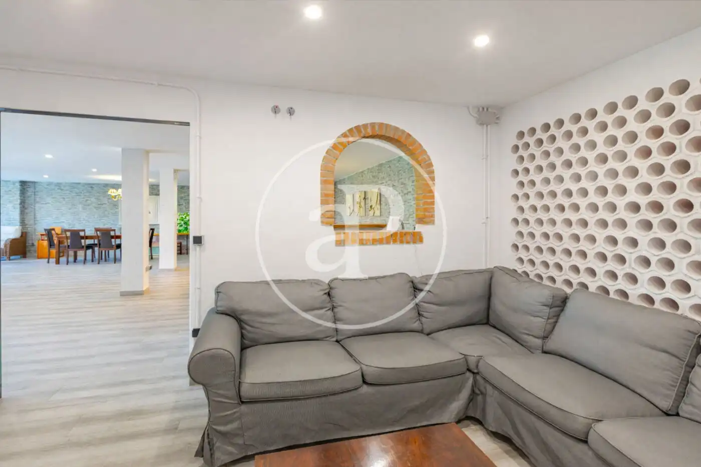 Living room of Houses for sale in Venturada  with Heating, Private garden and Terrace
