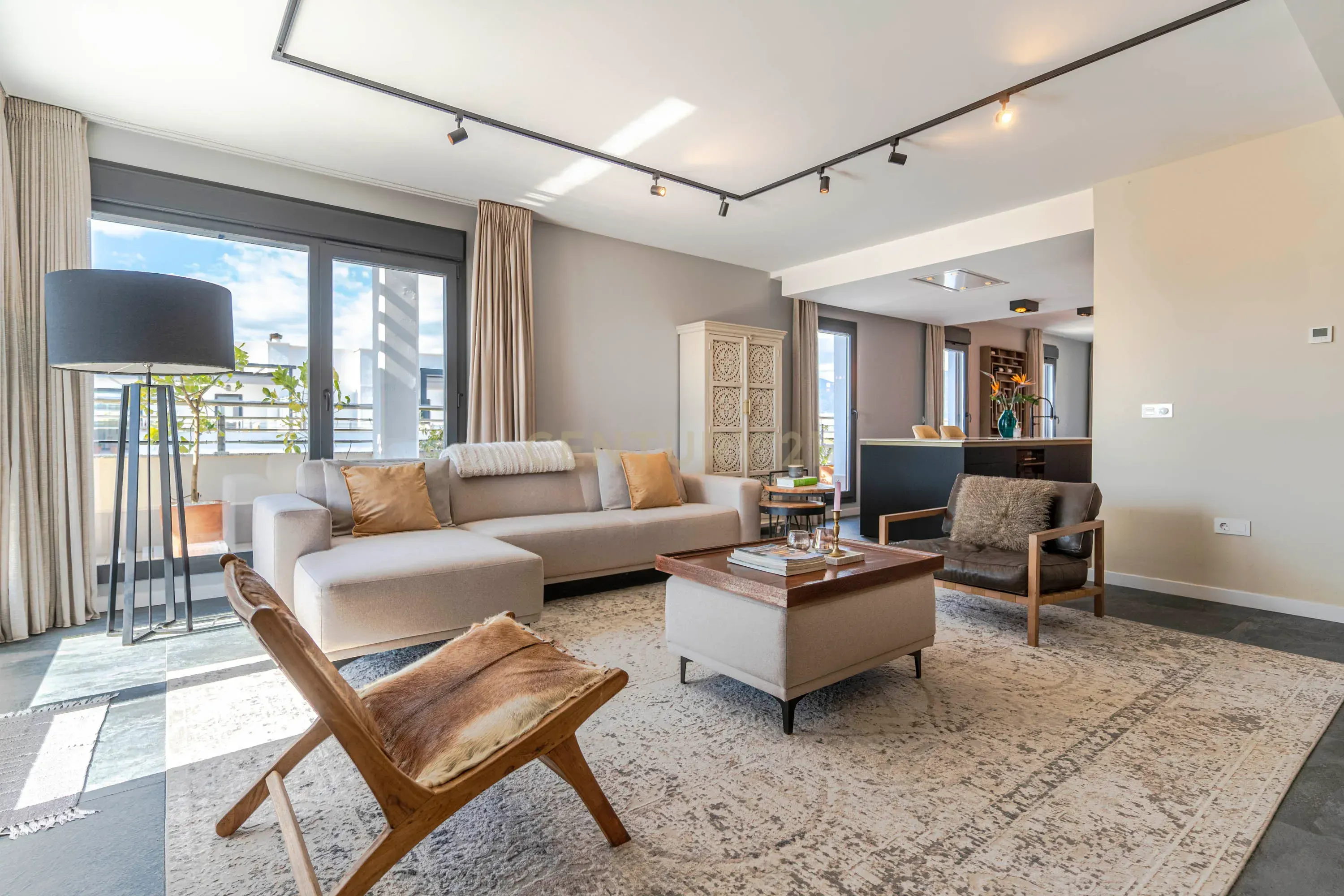 Sala d'estar de Àtic en venda en Motril amb Aire condicionat, Jardí privat i Traster