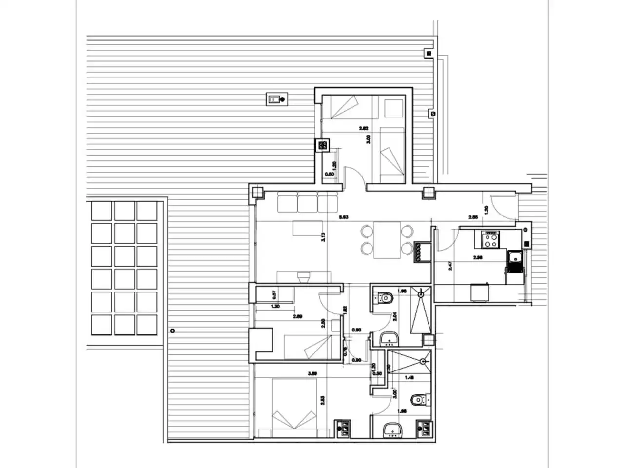 Penthouse mit Pool zum Verkauf in Paseo De La Cruz 1, imagen 39
