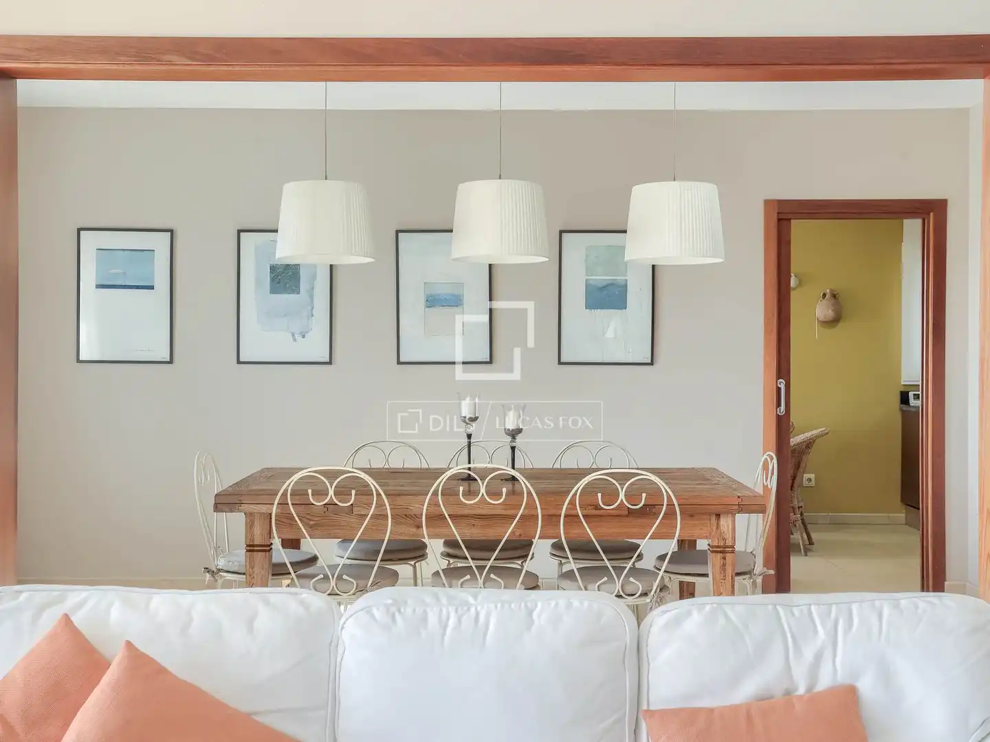 Dining room of Houses for sale in  Palma de Mallorca  with Air Conditioner, Heating and Private garden