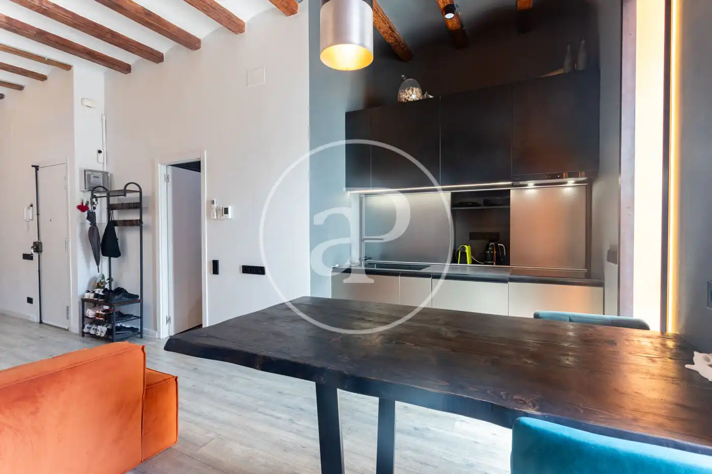 Cocina de Piso en venta en Barcelona con Aire acondicionado, Calefacción y Balcón
