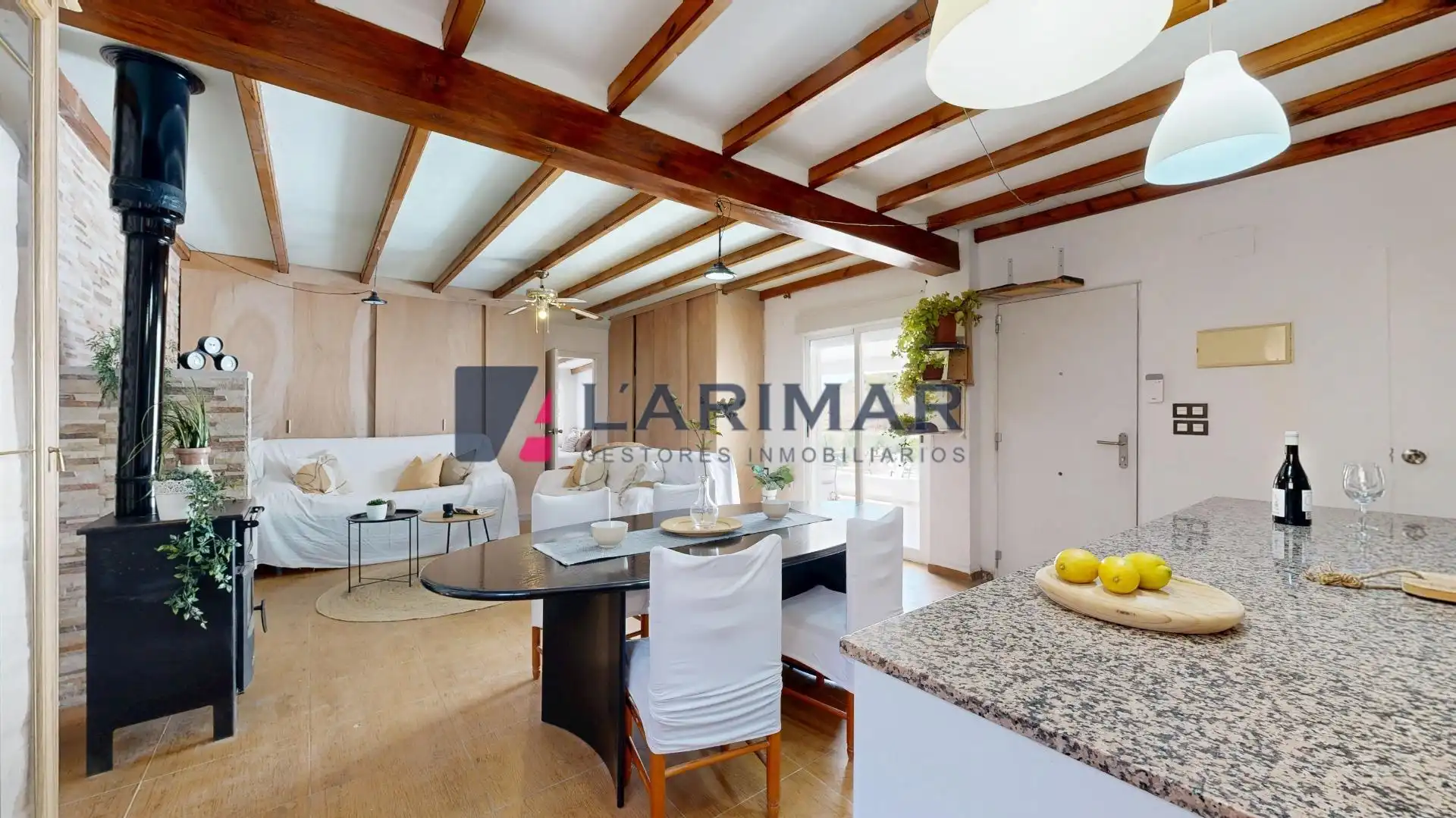 Living room of Houses for sale in Aspe  with Air Conditioner, Heating and Private garden
