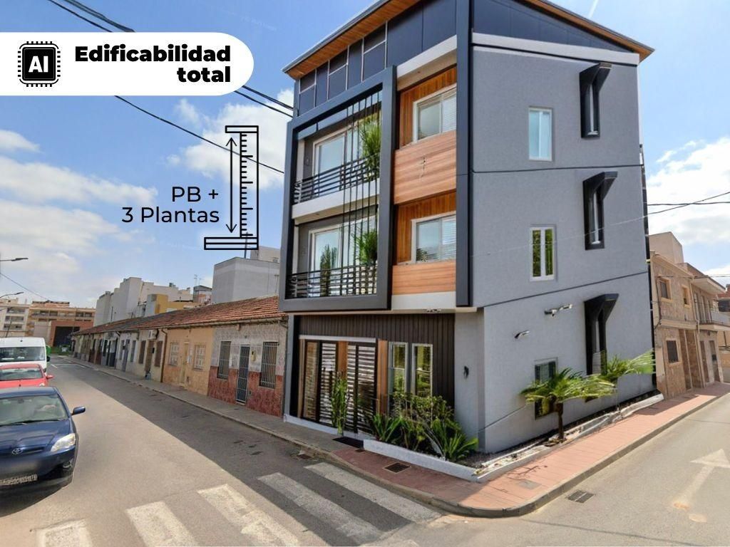 Vista exterior de Casa adosada en venda en Albatera