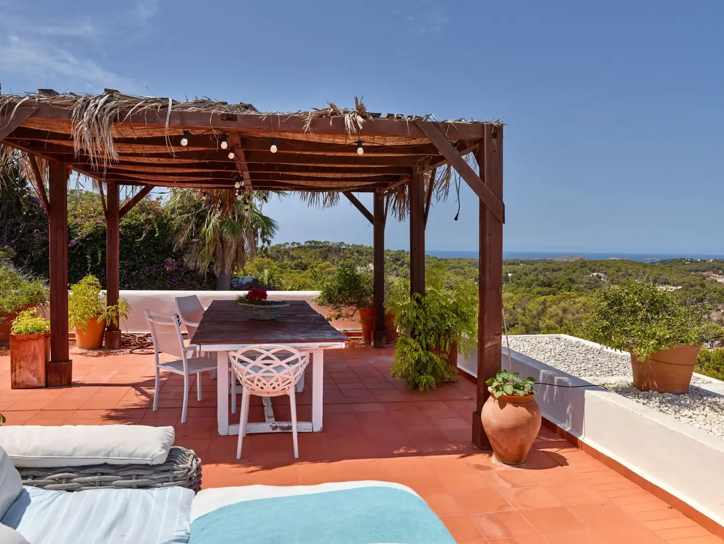 Terraza de Casa o chalet en venta en Sant Josep de sa Talaia con Aire acondicionado, Calefacción y Jardín privado