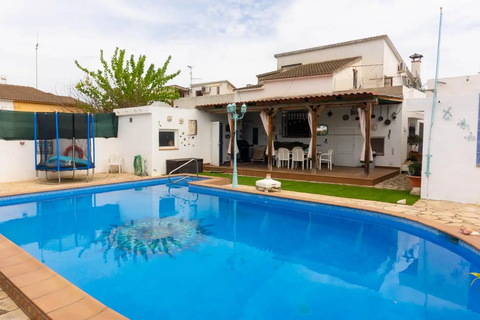 Swimming pool of Houses for sale in Albinyana  with Heating, Balcony and Community pool