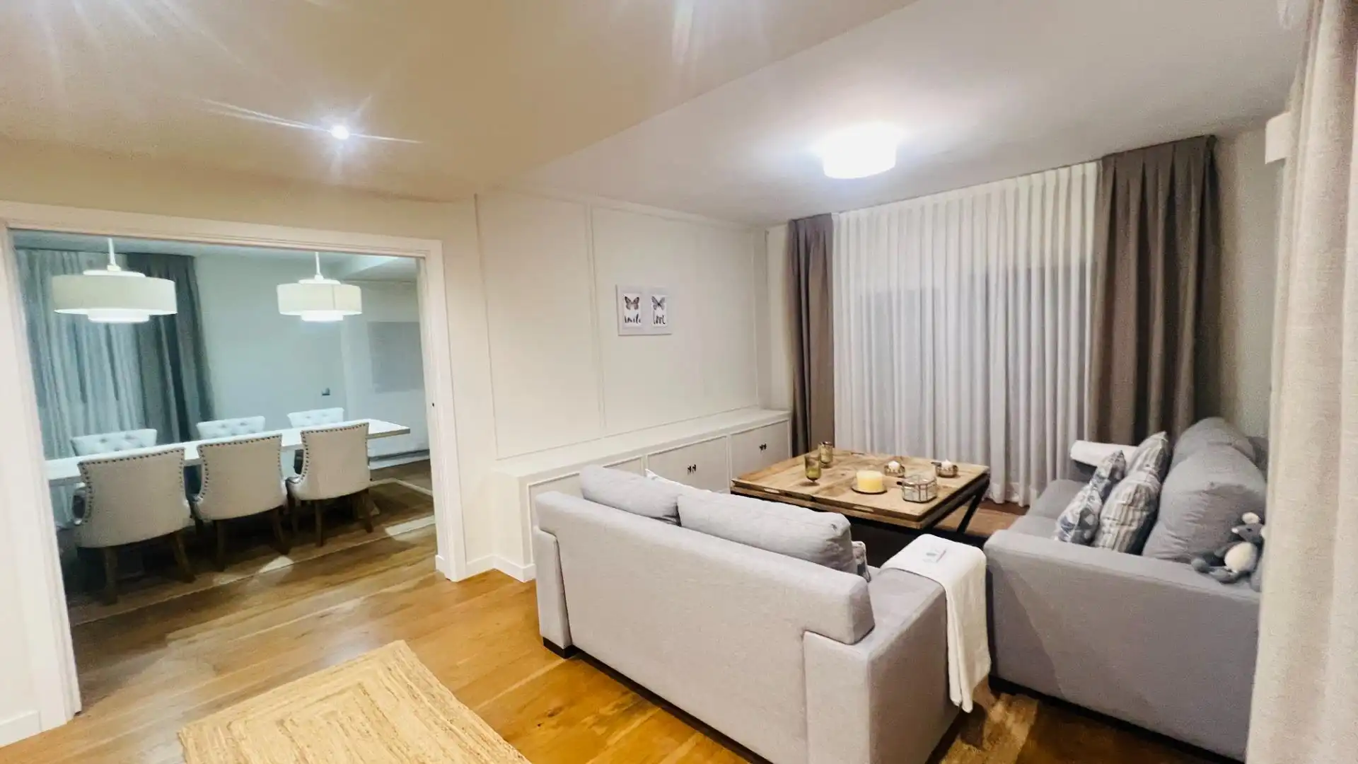 Living room of Houses for sale in Cambrils  with Air Conditioner, Private garden and Parquet flooring